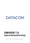 dmview 7.6 manual de gerência metro ethernet