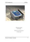 Microterminal XTM-Flip Manual de Instalação e