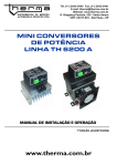 manual de instala&ccedil;&atilde;o e opera&ccedil;&atilde;o