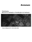 Manual de Instala&ccedil;&atilde;o e Substitui&ccedil;&atilde;o de Hardware