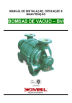 BOMBAS DE VÁCUO – BVI