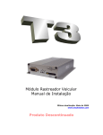 Manual de Instalação do Rastreador T3