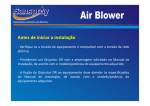 Instalação do Blower