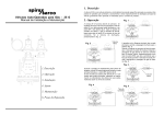 Válvulas Auto-Operadas para Gás - 25 G Manual de Instalação e