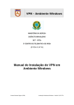 Manual de Instala&ccedil;&atilde;o de VPN em Ambiente Windows