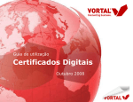 Instalação do Certificado Digital
