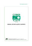 MANUAL DE INSTALA&Ccedil;&Atilde;O E SUPORTE