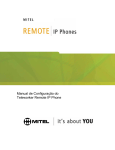 Manual de Configuração do Teleworker Remote IP