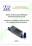 Ambiental MS Projetos Equipamentos e Sistemas Ltda. MANUAL
