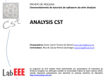 Tutorial do Software Analysis CST