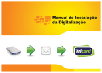 Manual de Instala&ccedil;&atilde;o da Digitaliza&ccedil;&atilde;o