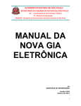 Manual da GIA versão 0790 - Secretaria da Fazenda