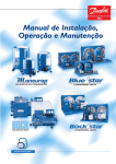 Danfoss - Manual de Instalação, Operação e Manutenção