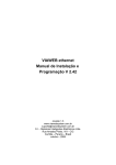 VIAWEB ethernet Manual de Instala&ccedil;&atilde;o e Programa&ccedil;&atilde;o V 2.42