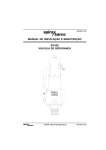 SV55E V&Aacute;LVULA DE SEGURAN&Ccedil;A MANUAL DE INSTALA&Ccedil;&Atilde;O E