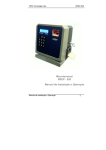 Microterminal XREP - 520 Manual de Instalação e