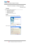 Manual de Instalação e Configuração MySQL