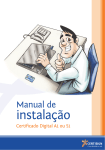 Manual de instalação A1 - Certificado Digital Minc