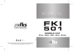 fks - manual fki 501
