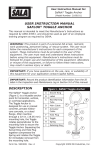 User InstrUctIon ManUal saflok® toggle anchor descrIptIon