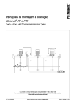 Ultromat® AF e ATF com caixa de bornes e sensor pres