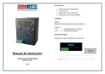 Manual de Instruções - Reset Eletronica Industrial