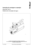 Instruções de montagem e operação