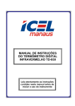 manual de instru&ccedil;&otilde;es do term&ocirc;metro digital