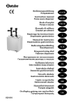 Bedienungsanleitung Instruction manual Mode d
