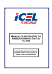 manual de instruções do freqüencímetro digital fc-2500
