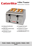 4-Slot Toaster - Nisbets - Equipamento de Hotelaria