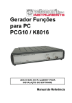 Gerador Funções para PC PCG10 / K8016