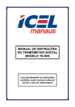 manual de instruções do termômetro digital modelo td