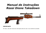 Manual de Instru&ccedil;&otilde;es Rossi Dione Takedown