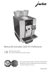 Manual de instru&ccedil;&otilde;es GIGA X7c Professioanl