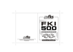 fks - manual fki 500