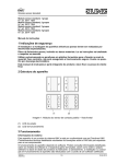1 Indica&ccedil;&otilde;es de seguran&ccedil;a 2 Estrutura do aparelho 3