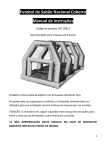 Futebol de Sabão Nacional Coberto Manual de instruções