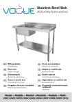 Stainless Steel Sink Assembly Instructions