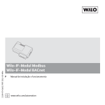 Wilo-IF-Modul Modbus Wilo-IF