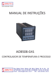 AOB508-G41 Controlador de temperatura