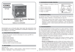 MONITOR ELETRÔNICO DE TENSÃO TRIFÁSICA