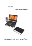 MT-908 Leitor de DVD Port&aacute;til