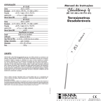 HI 151-02 - Hanna Instruments Portugal