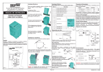 MANUAL DE INSTRUÇÕES Sentido de Rotação KMV-235