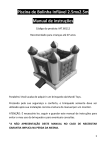 Piscina de Bolinha Inflável 2.5mx2.5m Manual de instruções