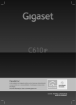 Gigaset C610 IP – O seu companheiro ideal