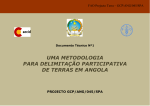 uma metodologia para delimitação participativa de terras em angola