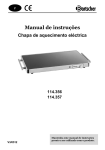 Manual de instruções