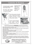 Manual cadeir&atilde;o boneca novo